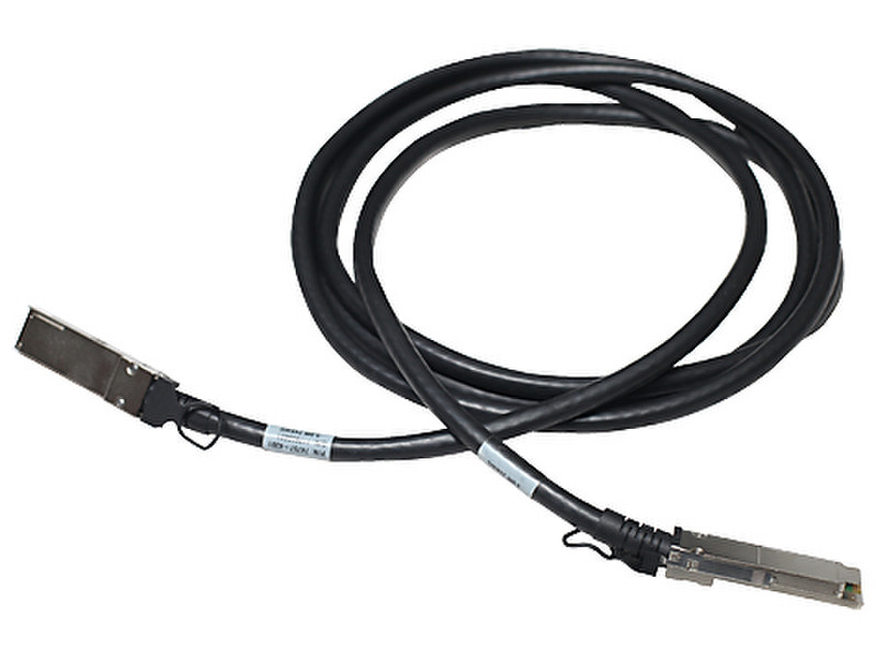 Hewlett Packard Enterprise X242 40G QSFP+ to QSFP+ 3m DAC 3m QSFP+ QSFP+ InfiniBand cable