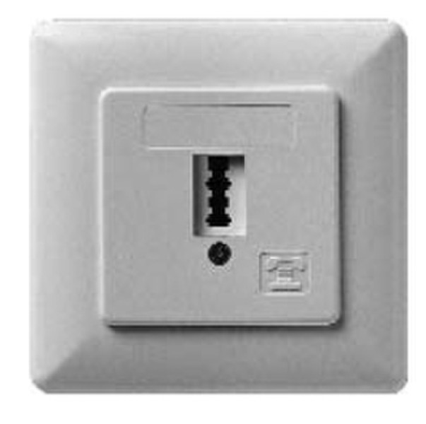 ZE Kommunikationstechnik 1-674.01.5.10 White socket-outlet