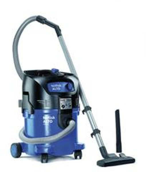 Nilfisk ATTIX 30-21 XC Drum vacuum cleaner 30L 1500W Black,Blue