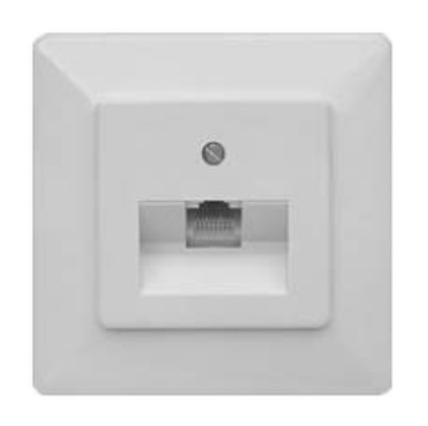 ZE Kommunikationstechnik 1-628.61.8.01 White socket-outlet