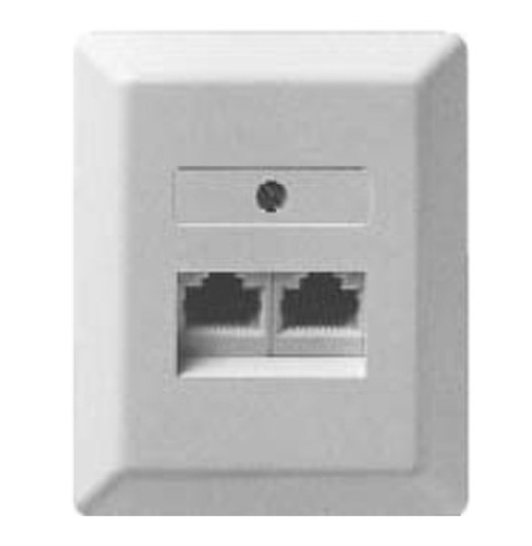 ZE Kommunikationstechnik 1-622.41.5.11 White socket-outlet