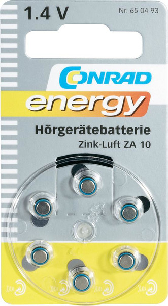 Conrad 650493 non-rechargeable battery