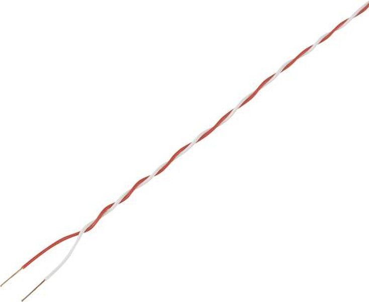 Conrad SH1998C500 20000мм Красный, Белый electrical wire