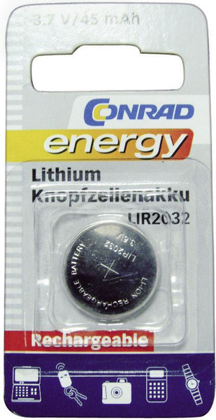 Conrad 252279 non-rechargeable battery