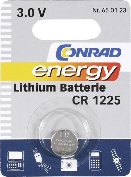 Conrad 650123 non-rechargeable battery