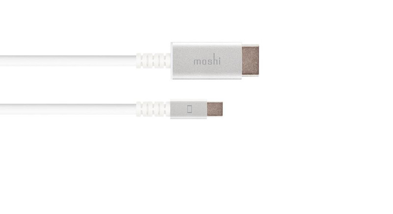 Moshi Mini DisplayPort - HDMI, 2m 2m Mini DisplayPort HDMI Weiß