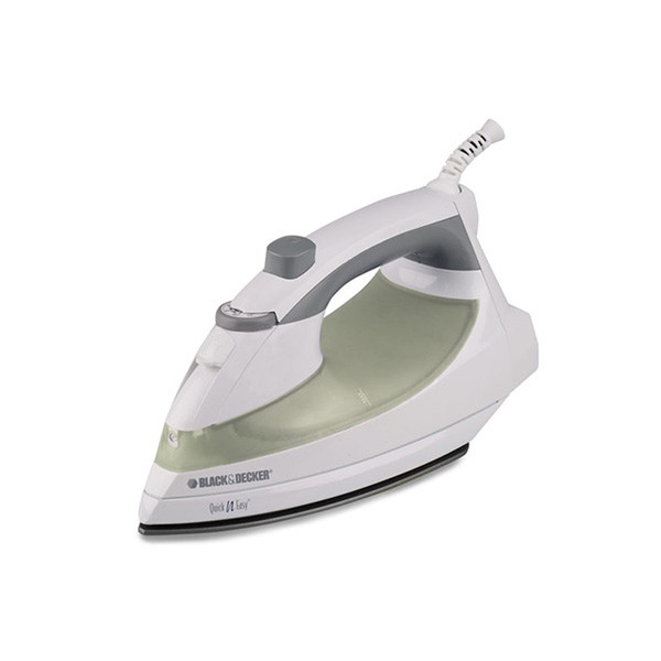 Black & Decker F925 Dry & Steam iron 1200W Grau, Weiß Bügeleisen