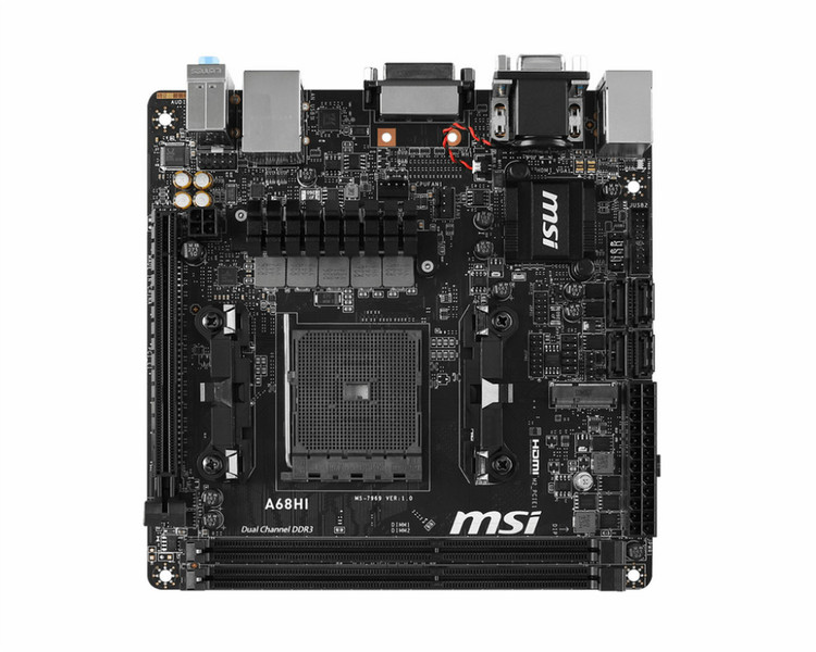 MSI A68HI AMD A68H Socket FM2+ Mini ITX Motherboard