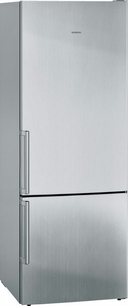 Siemens iQ500 KG58EBI40 Отдельностоящий 495л A+++ Нержавеющая сталь холодильник с морозильной камерой