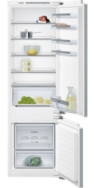 Siemens iQ300 KI87VVF30 Встроенный 272л A++ Белый холодильник с морозильной камерой