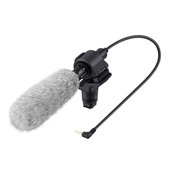 Sony ECM-CG60 Digital camera microphone Verkabelt Schwarz, Grau