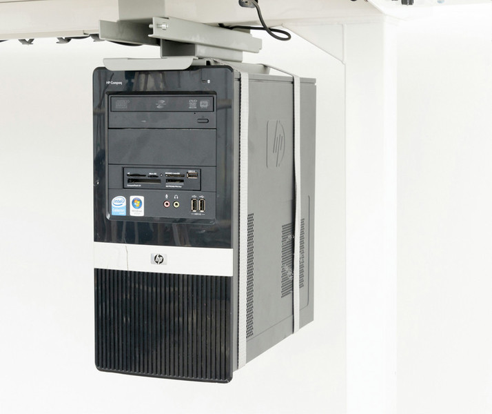 Kenson 1002SI Desk-mounted CPU holder Cеребряный держатель для ПК