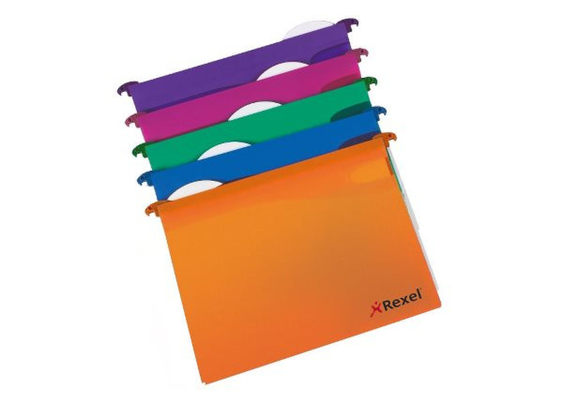 Rexel Multifile Extra A4 Suspension File 15mm Assorted (10) hanging folder