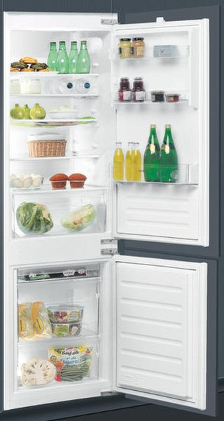 Ignis ARL 6502/A++ Встроенный 195л 80л A++ Нержавеющая сталь холодильник с морозильной камерой