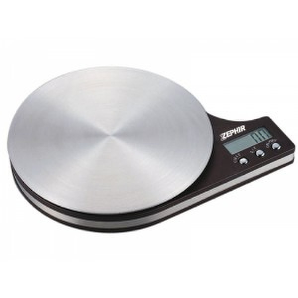 Zephir ZHS433N Electronic kitchen scale Черный, Нержавеющая сталь кухонные весы