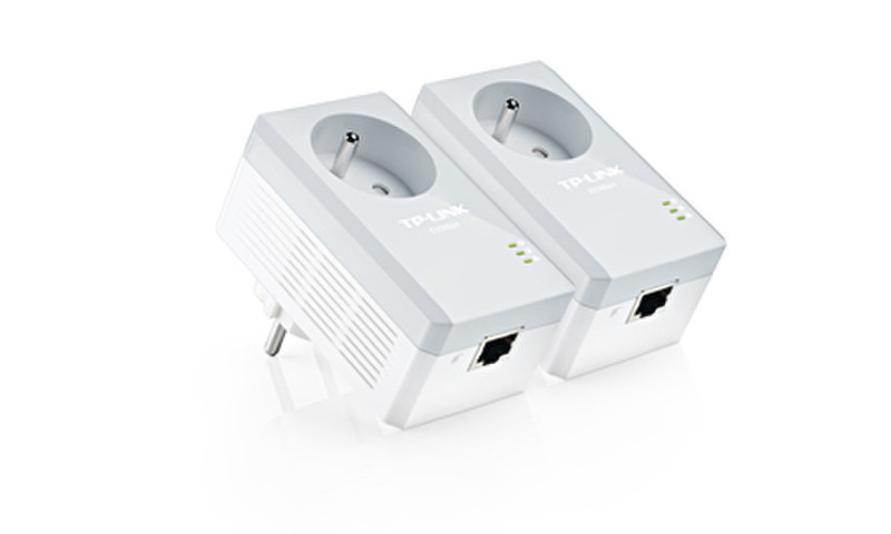 TP-LINK TL-PA4015PKIT 500Mbit/s Eingebauter Ethernet-Anschluss Weiß 2Stück(e) PowerLine Netzwerkadapter