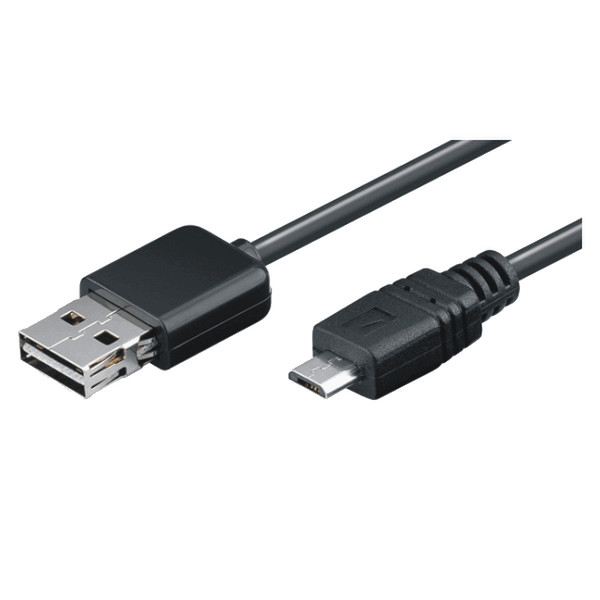 M-Cab 7003047 3м USB A Micro-USB B Черный кабель USB