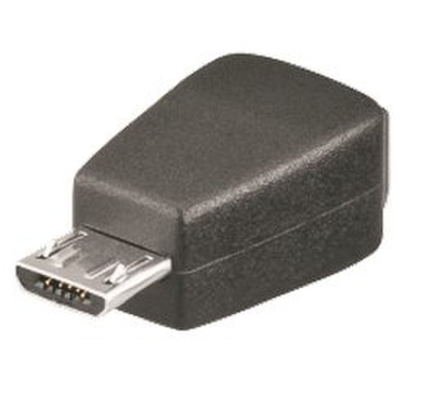 M-Cab USB 2.0 Adapter Micro USB B Mini USB B Черный