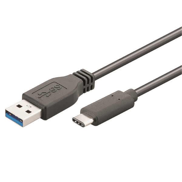 M-Cab 7001307 0.5m USB C USB A Schwarz USB Kabel