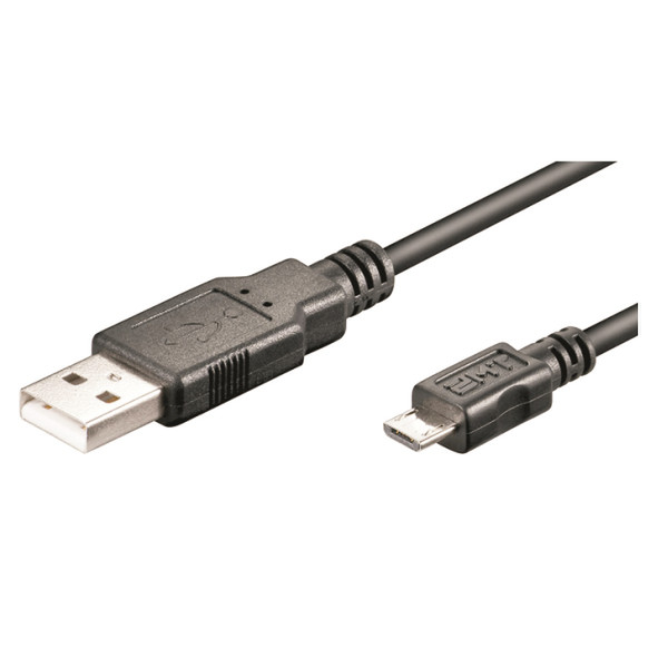 M-Cab 7001302 1m USB A Micro-USB B Black USB cable