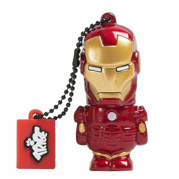 Tribe Marvel - Ironman 8ГБ USB 2.0 Type-A Мульти USB флеш накопитель