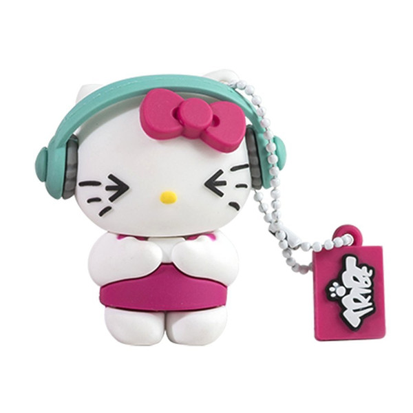 Tribe Hello Kitty - DJ 8GB USB 2.0 Type-A Multicolour USB flash drive