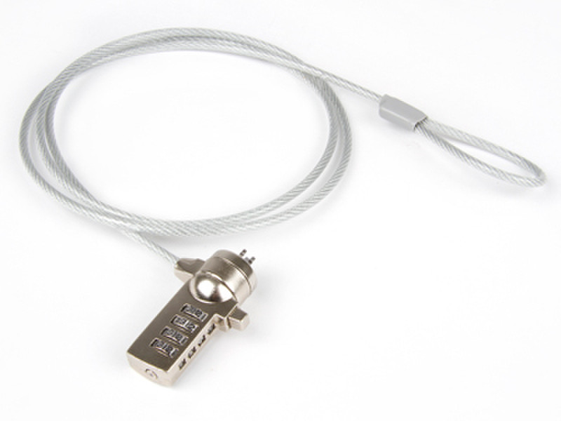 Hamlet XNBLOCK12N White cable lock