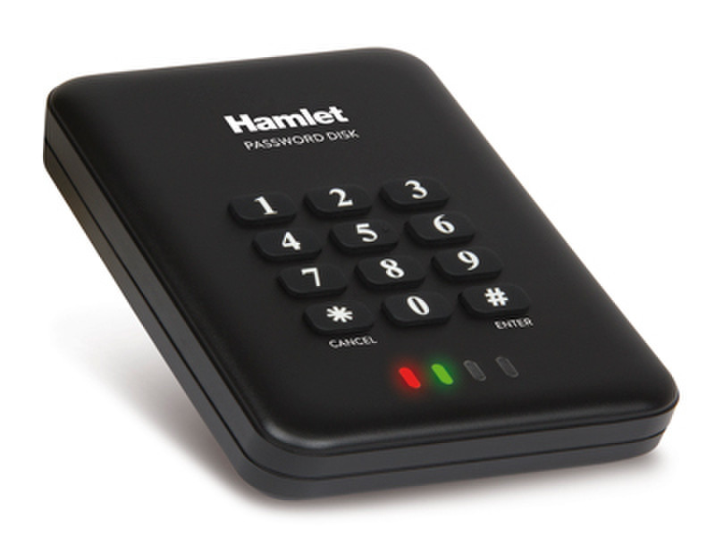 Hamlet HEXD25U3KK5 3.0 (3.1 Gen 1) 500GB Black external hard drive