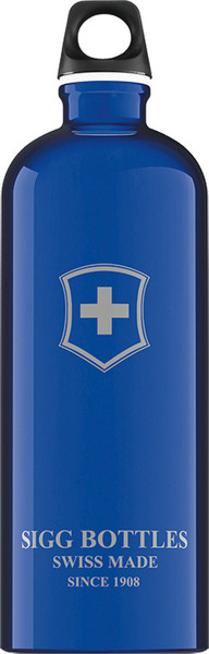 SIGG 1.0 L Swiss Emblem 1000мл Синий бутылка для питья