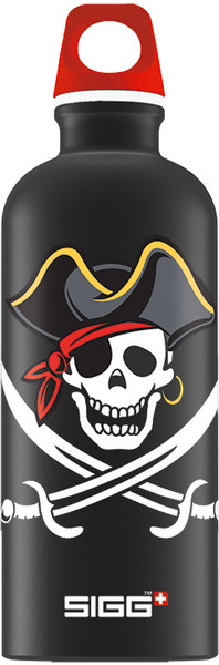 SIGG 0.6 L Pirates Treasure 600ml Black drinking bottle