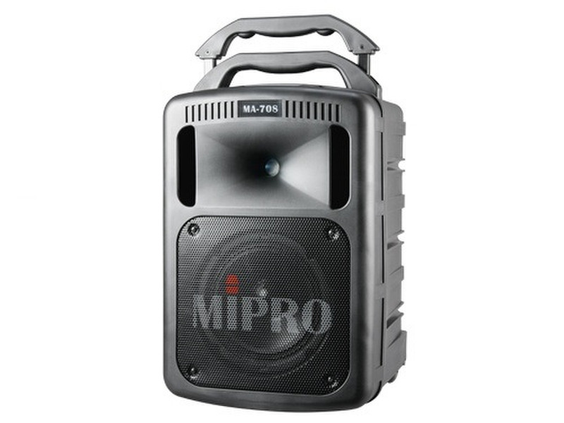 MIPRO MA 708IVCD2 Mono 190W Rechteck Schwarz Tragbarer Lautsprecher