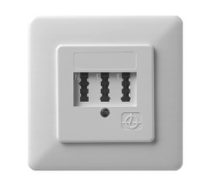 ZE Kommunikationstechnik 1-567.22.1.20 White socket-outlet