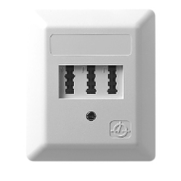 ZE Kommunikationstechnik 1-567.12.1.32 White socket-outlet