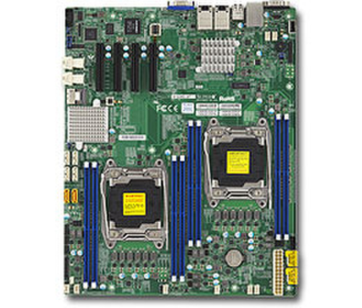 Supermicro X10DRD-INT Intel C612 Socket R (LGA 2011) Расширенный ATX материнская плата для сервера/рабочей станции