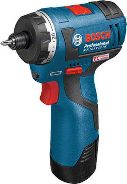 Bosch GSR 10,8 V-EC HX Professional Pistol grip drill Lithium-Ion (Li-Ion) 2Ah 700g Black,Blue