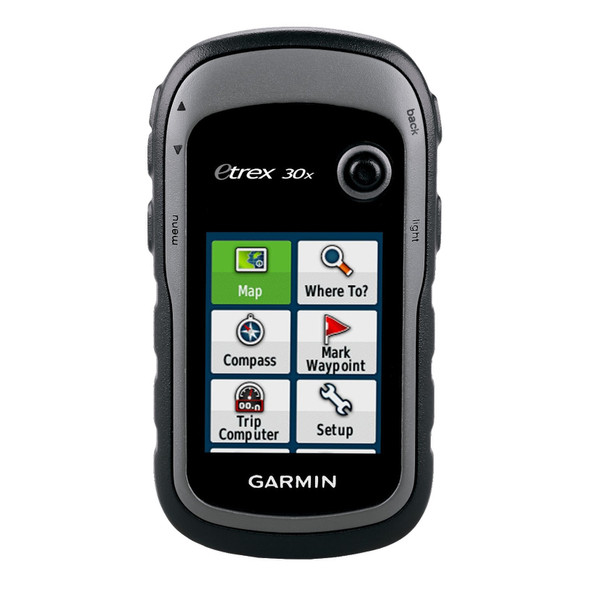 Garmin eTrex 30x Персональный 3.7ГБ Черный GPS трекер