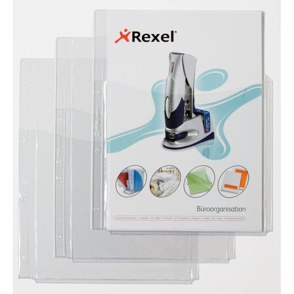 Rexel Extra Capacity Pockets with Front Sleeve sheet protector