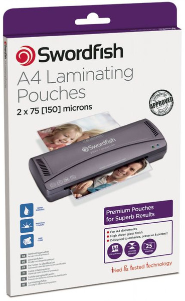 Swordfish 48018 25, 10pc(s) laminator pouch