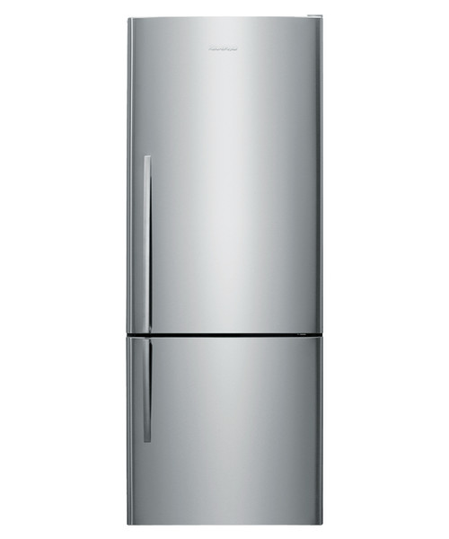 Fisher & Paykel E402BRX4 freestanding 273L 91L A+ Silver fridge-freezer