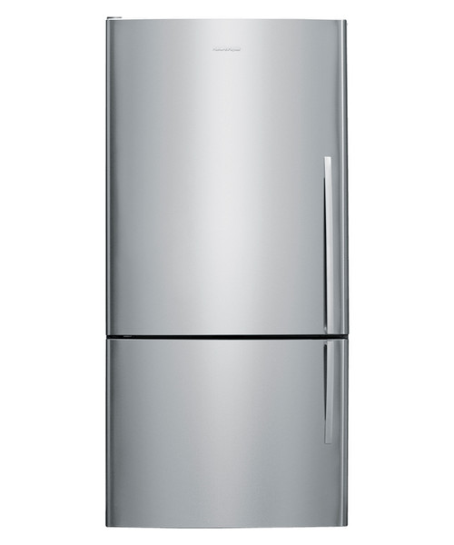 Fisher & Paykel E522BLX4 freestanding 352L 121L A+ Silver fridge-freezer
