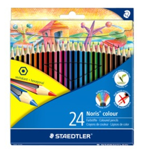 Staedtler Noris Colour 185 Мульти 24шт цветной карандаш