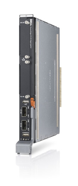 DELL PowerEdge M I/0 Aggregator Управляемый L2 10G Ethernet (100/1000/10000) Черный, Cеребряный