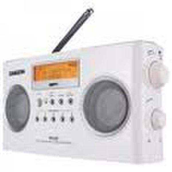 Sangean PR-D5 Tragbar Digital Weiß Radio