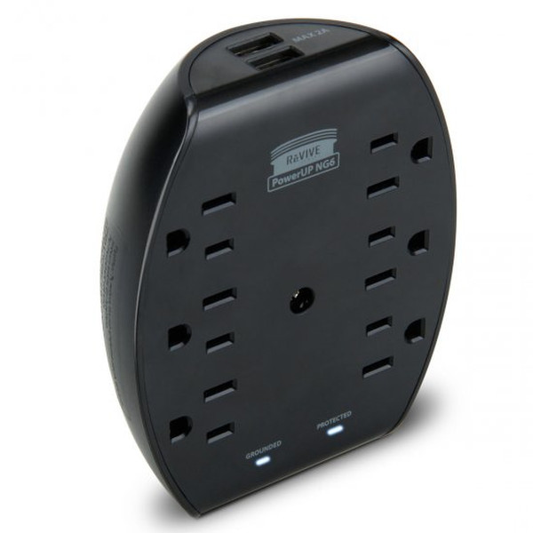 Accessory Power PowerUP NG6 Black socket-outlet