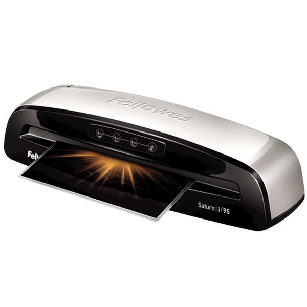 Fellowes Saturn 3i 95 Cold laminator 304mm/min Black,Silver