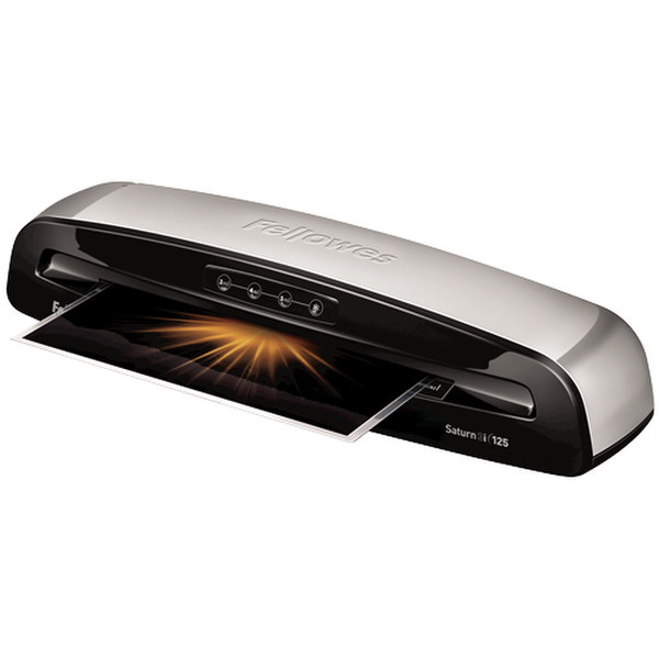 Fellowes Saturn 3i 125 Cold laminator 304mm/min Black,Silver