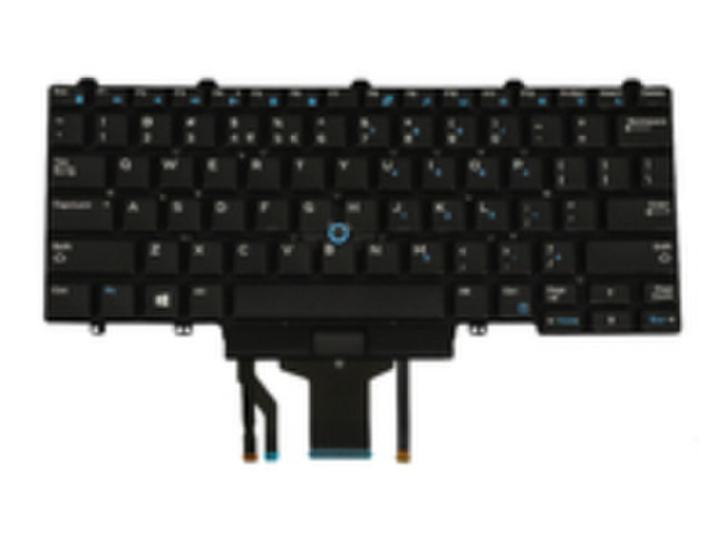 DELL F2X80 Keyboard запасная часть для ноутбука