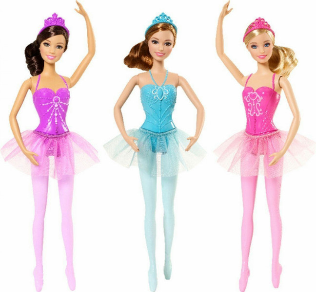 Mattel Barbie Ballerina Разноцветный кукла