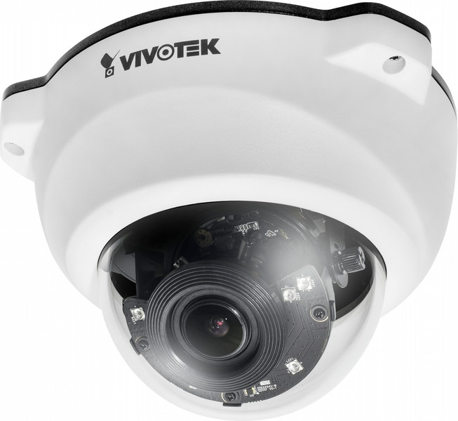 VIVOTEK FD8338-HV IP security camera Outdoor Kuppel Schwarz, Weiß Sicherheitskamera