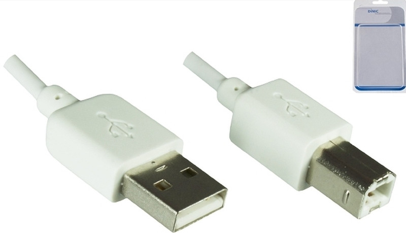 DINIC 1m, USB 2.0-A - USB 2.0-B